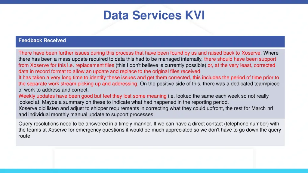 data services kvi 4