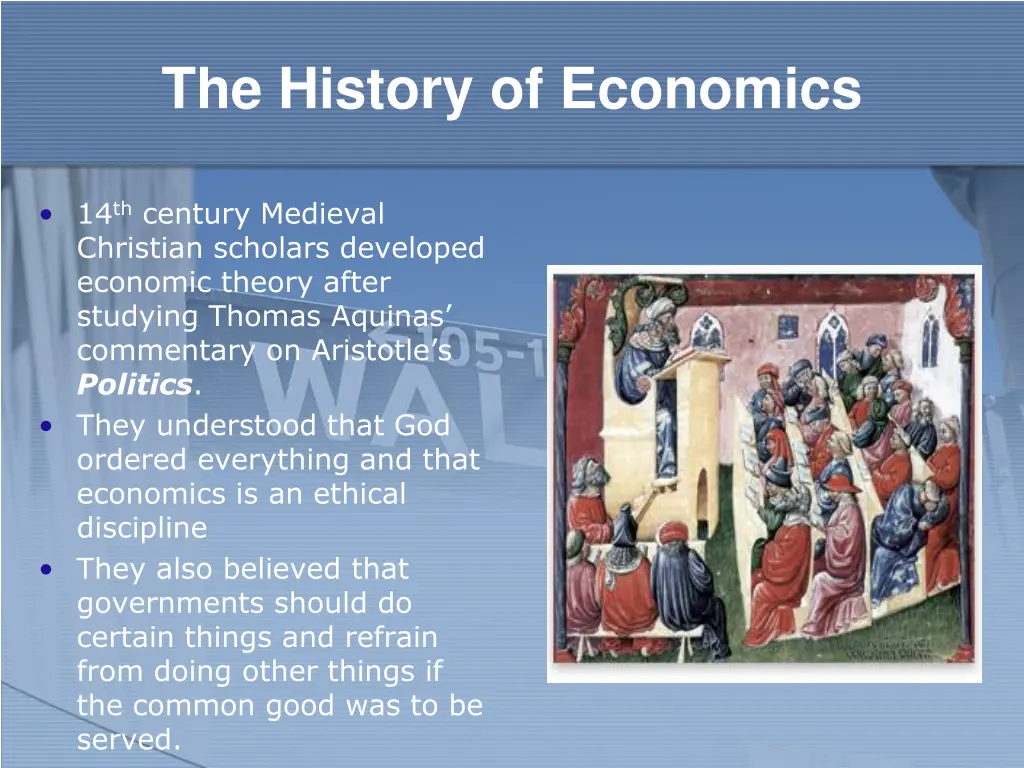 the history of economics 5