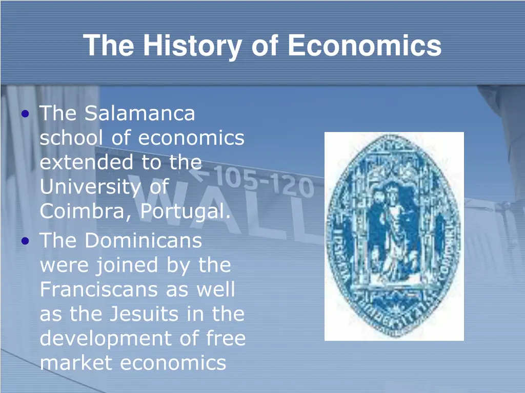 the history of economics 7