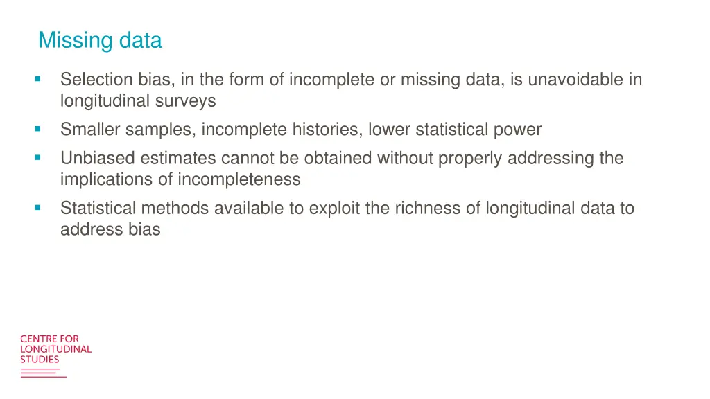 missing data