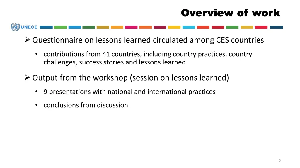 overview overview of
