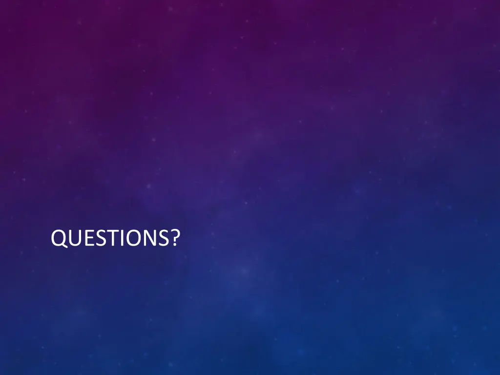 questions