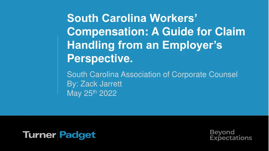 south carolina workers compensation a guide