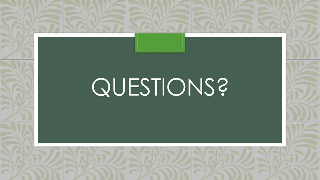 questions