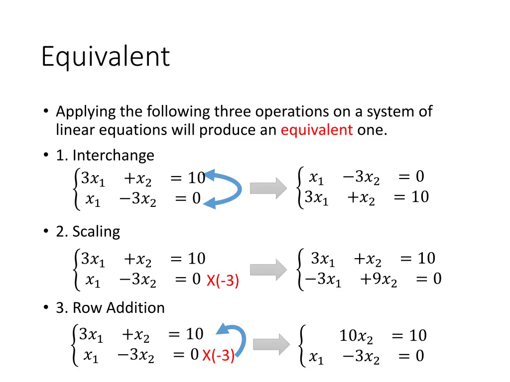 equivalent 1
