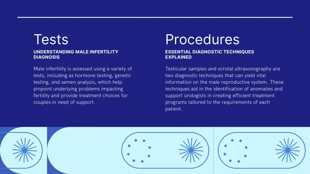 tests understanding male infertility diagnosis