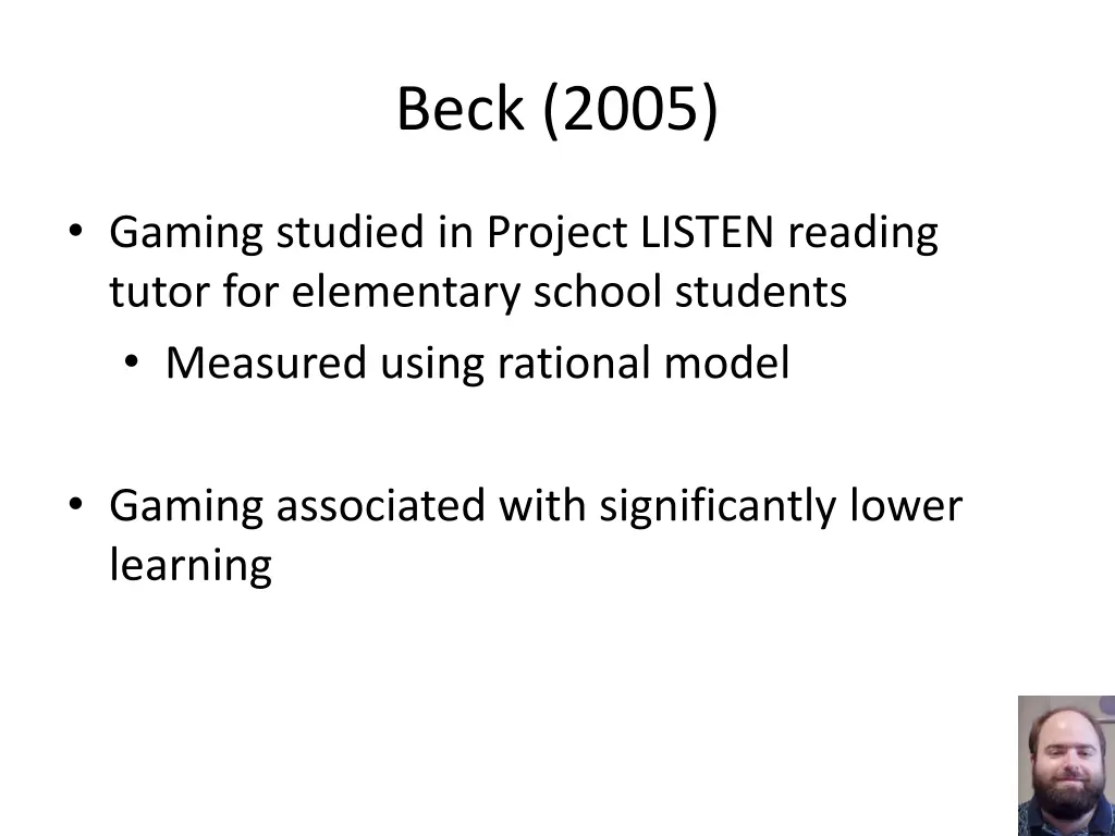 beck 2005