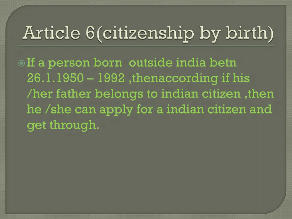 if a person born outside india betn 26 1 1950