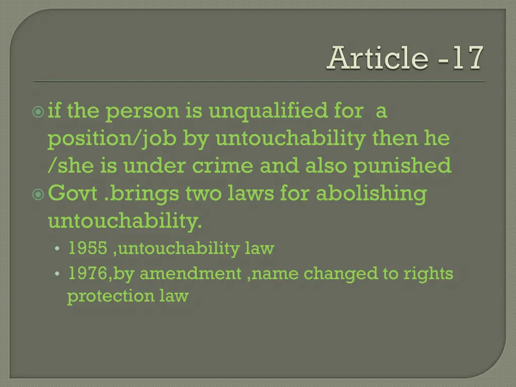 if the person is unqualified for a position