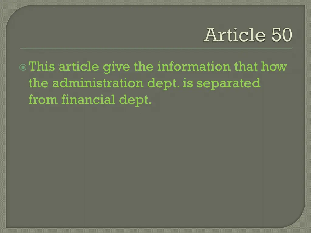 this article give the information that