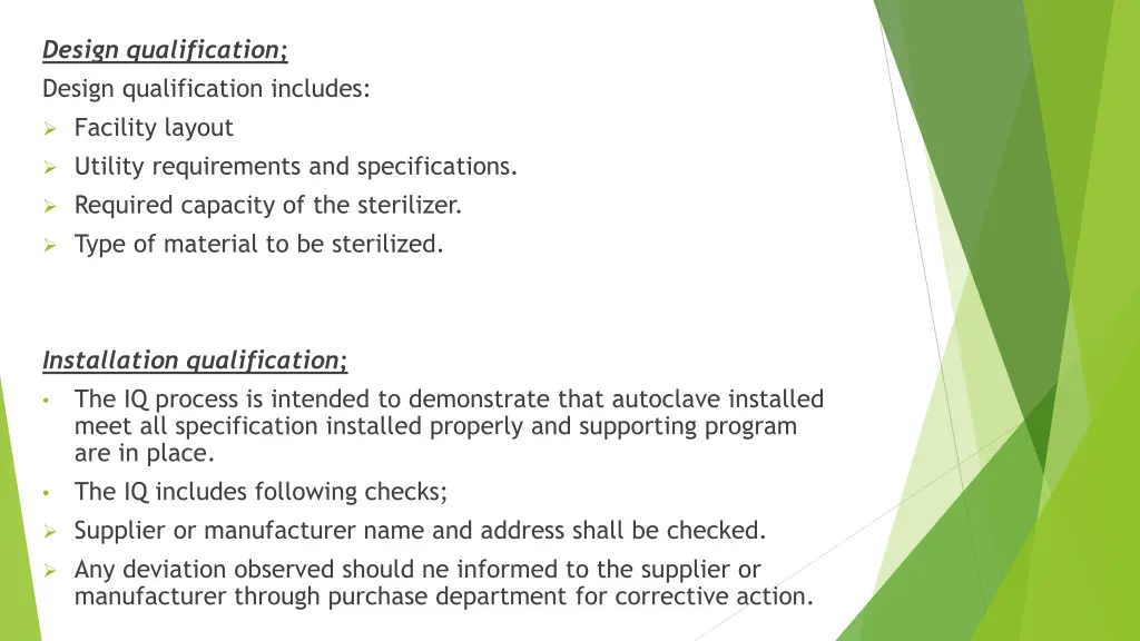 design qualification design qualification includes