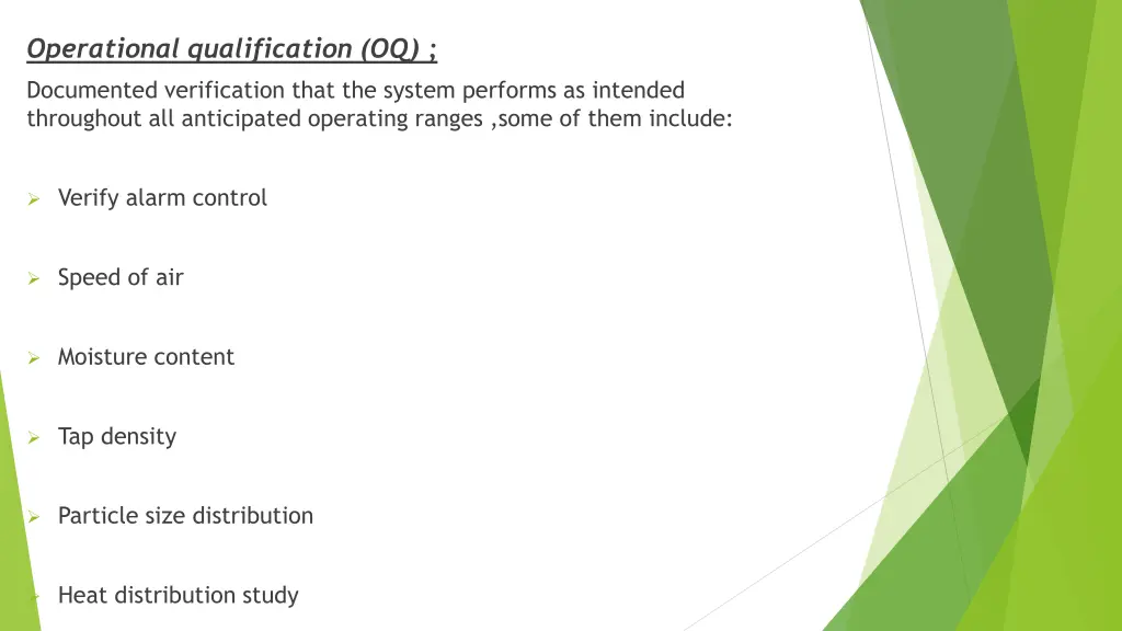 operational qualification oq