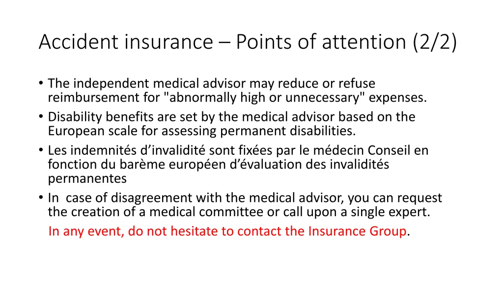 accident insurance points of attention 2 2