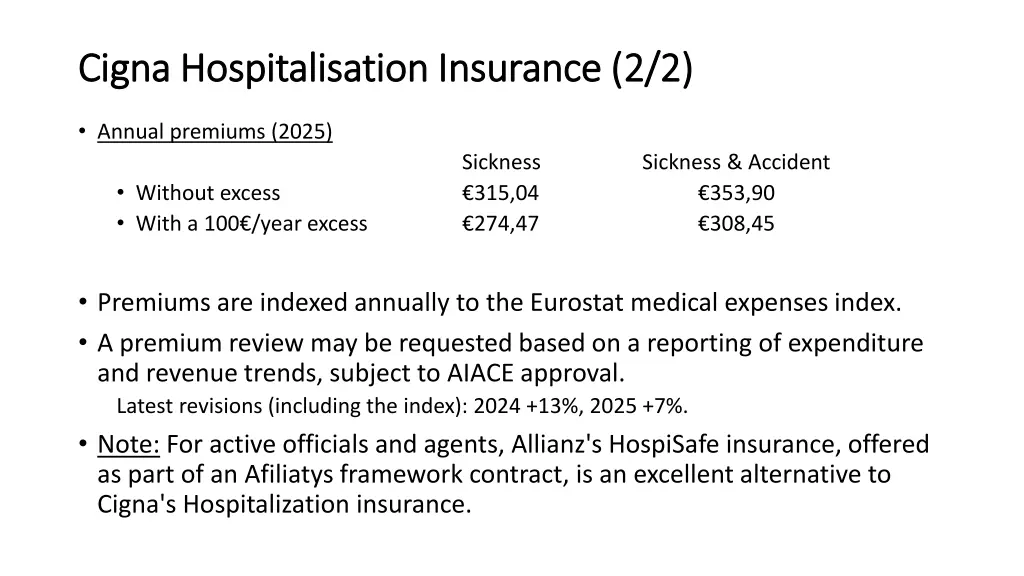 cigna hospitalisation insurance 2 2 cigna