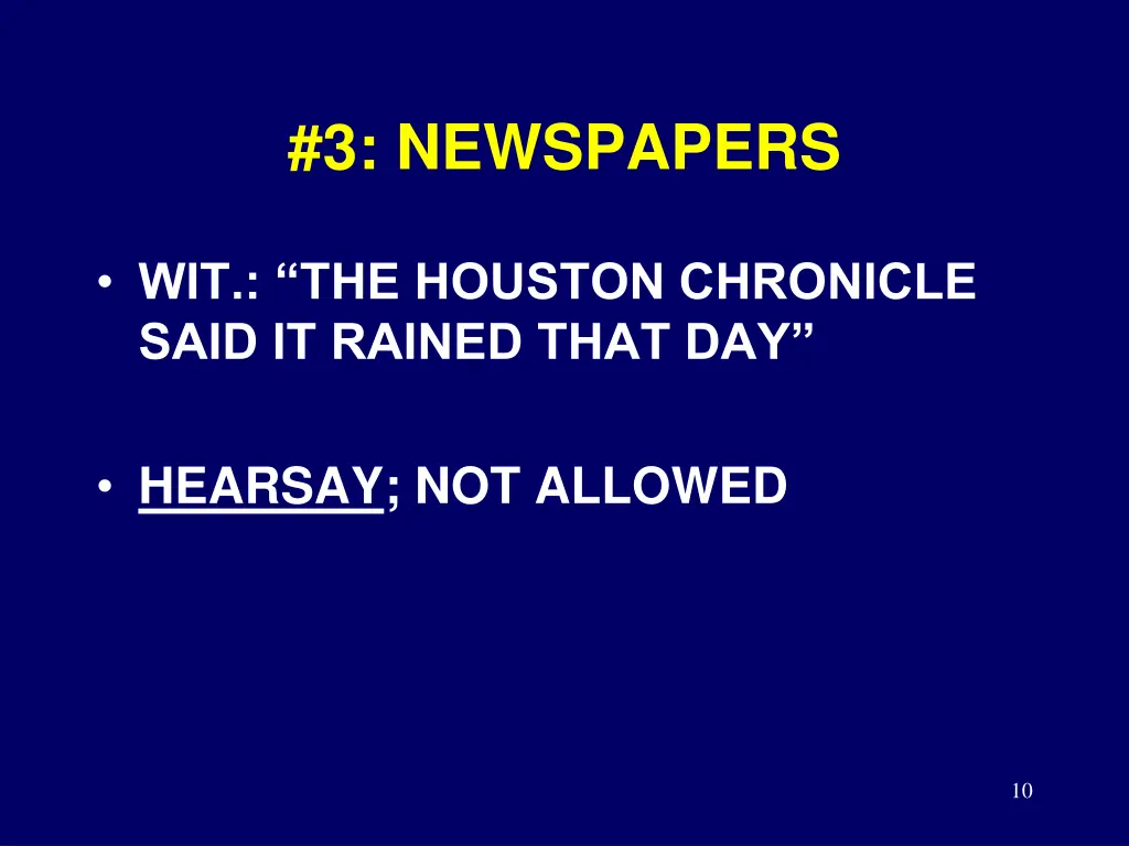 3 newspapers