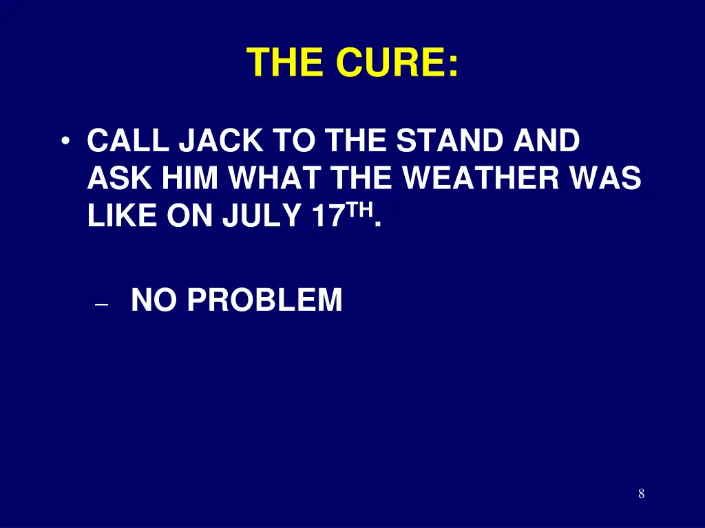 the cure