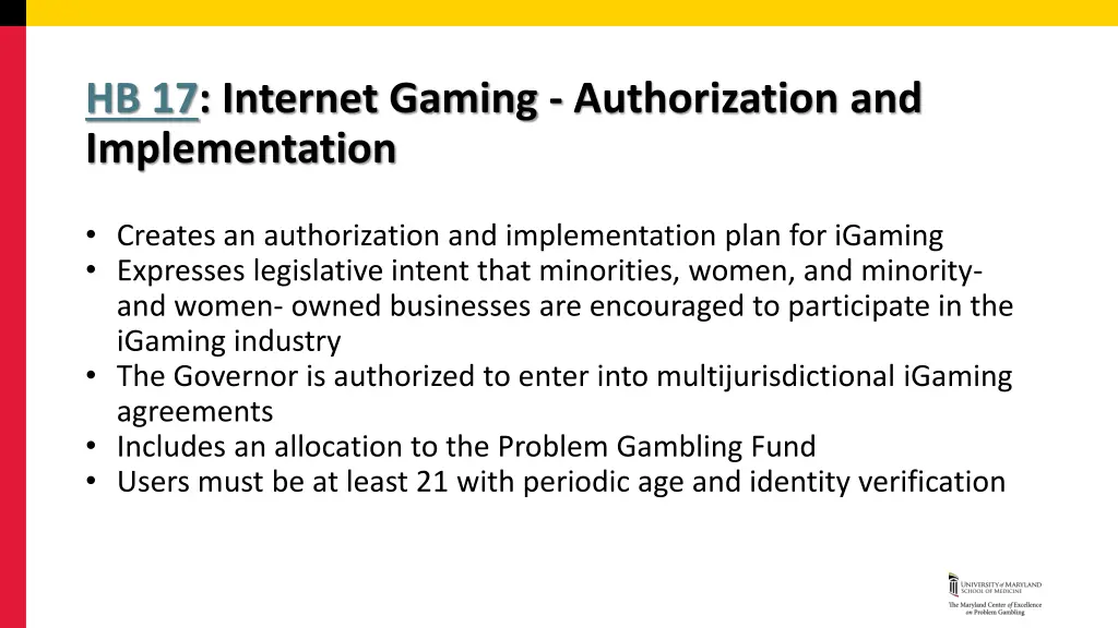 hb 17 internet gaming authorization