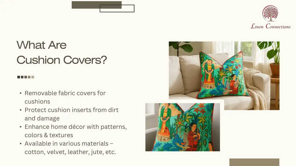removable fabric covers for cushions protect