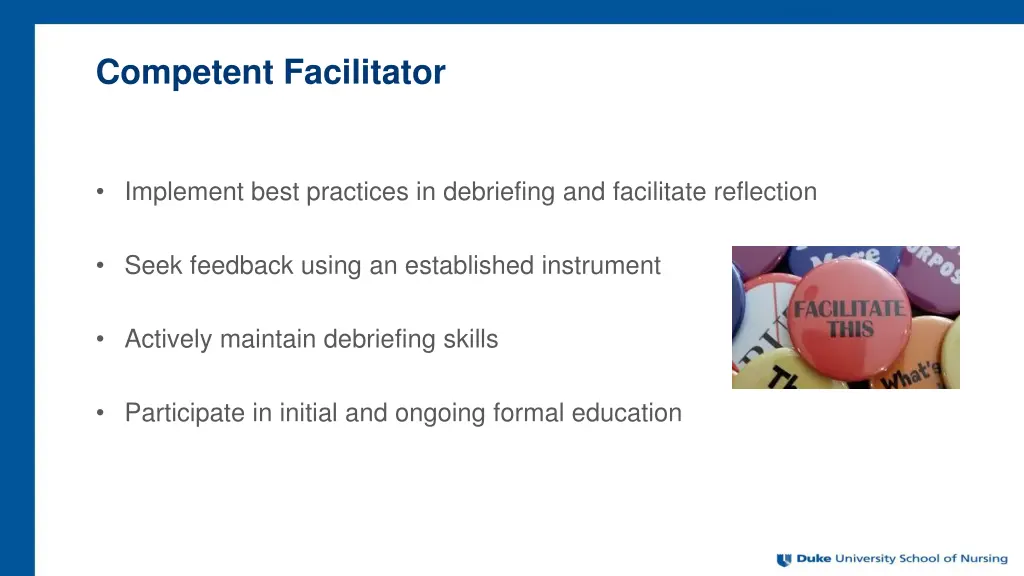 competent facilitator
