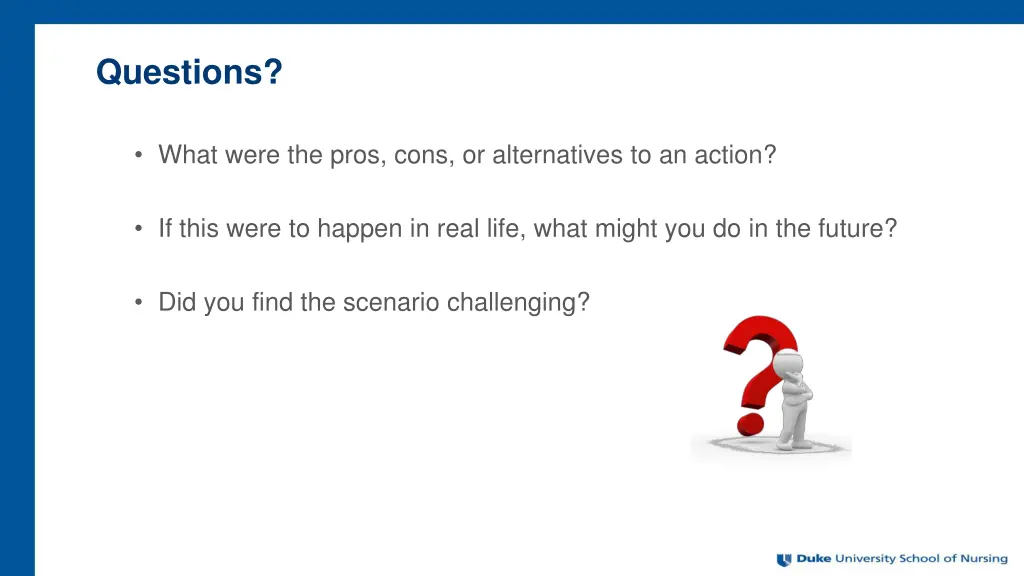 questions