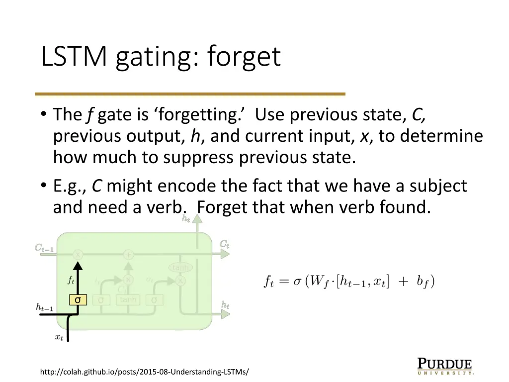 lstm gating forget