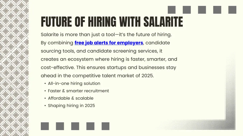 future of hiring with salarite salarite is more