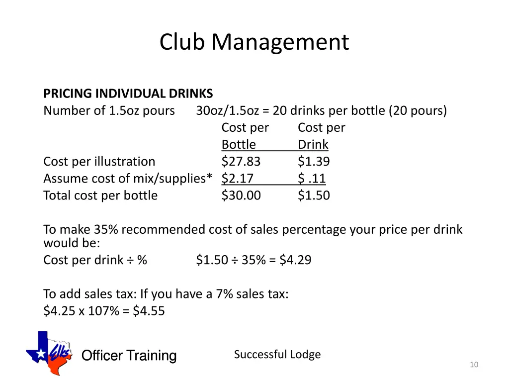 club management 9