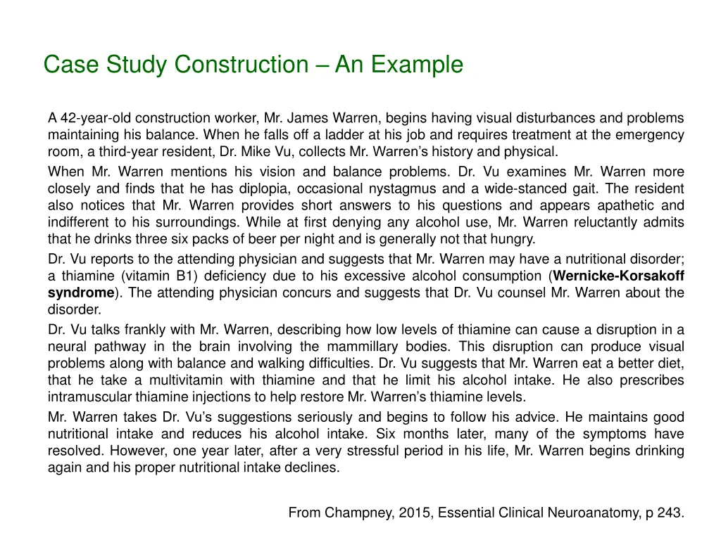 case study construction an example
