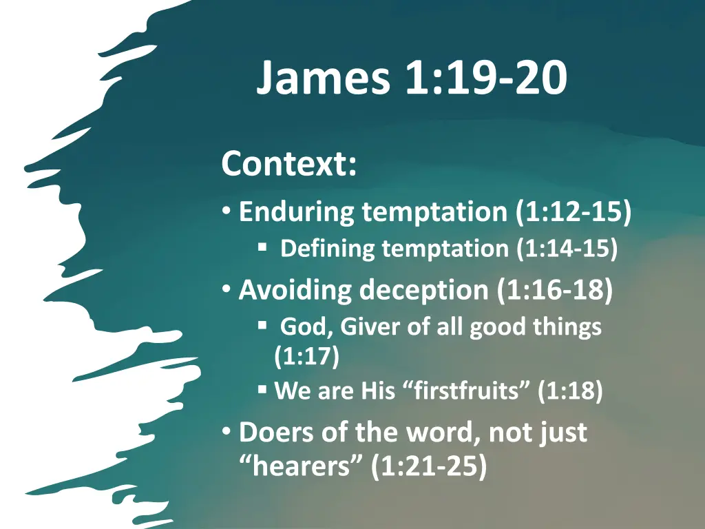 james 1 19 20 1