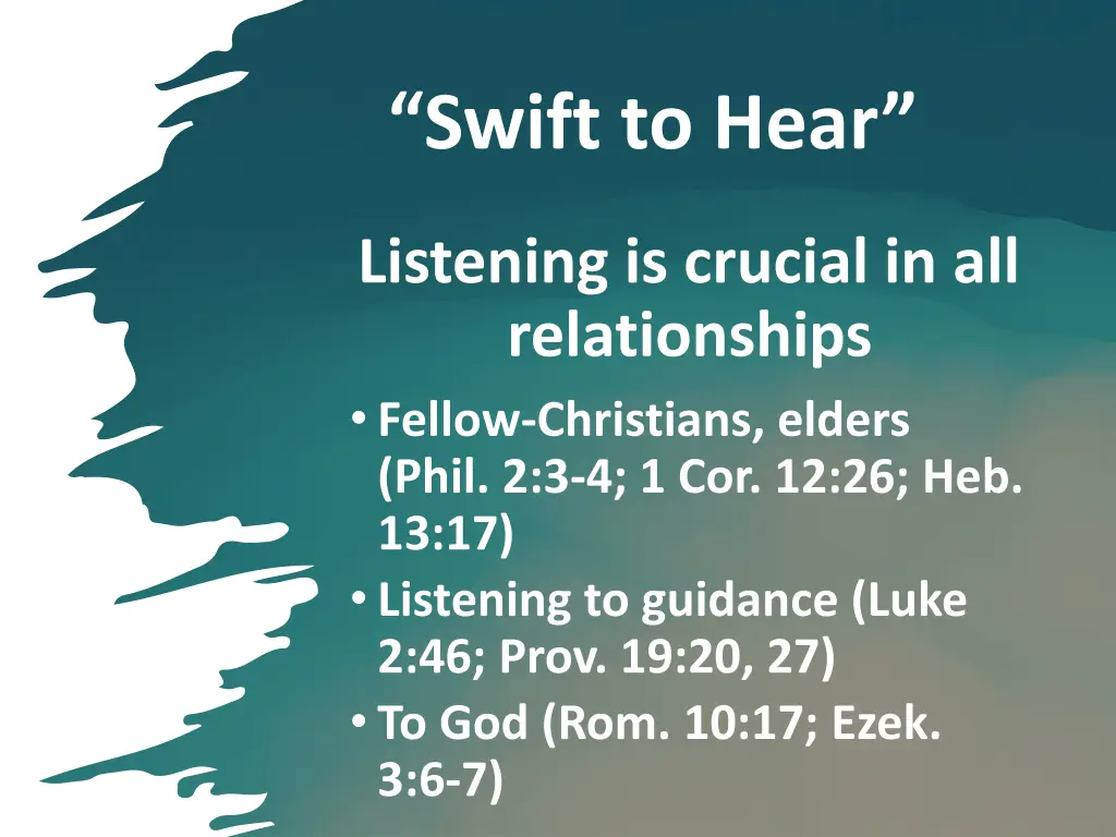 swift to hear 2