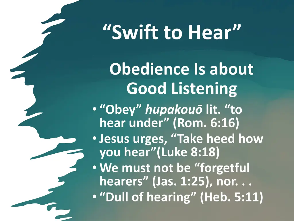 swift to hear 3
