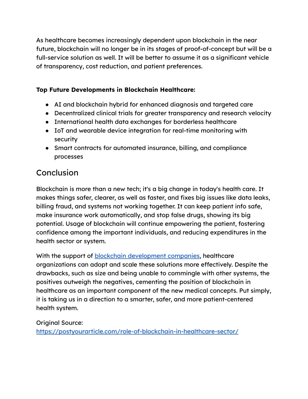 as healthcare becomes increasingly dependent upon