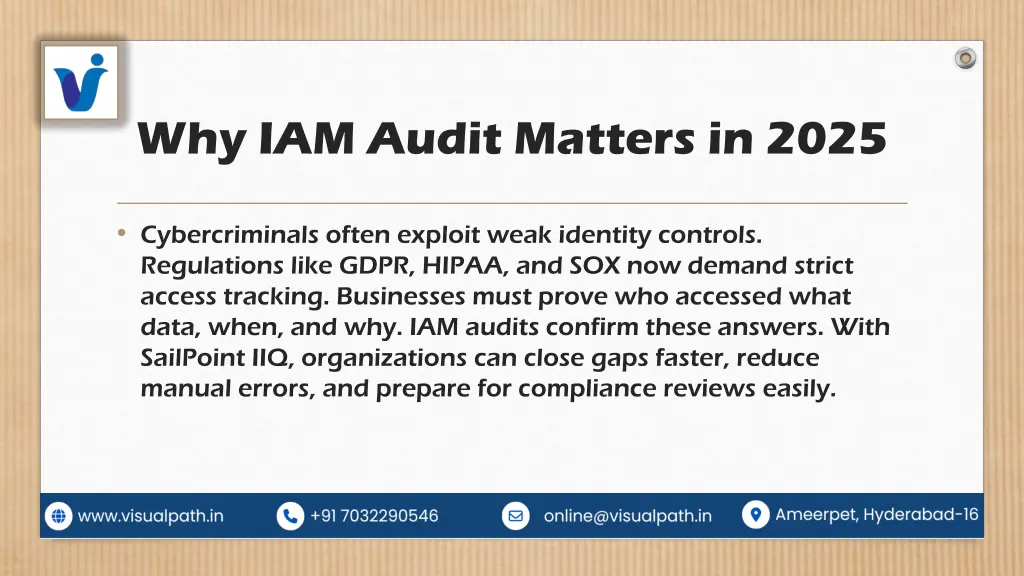 why iam audit matters in 2025