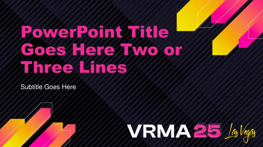 powerpoint title goes here two or three lines