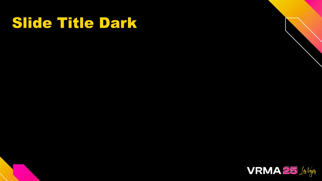 slide title dark