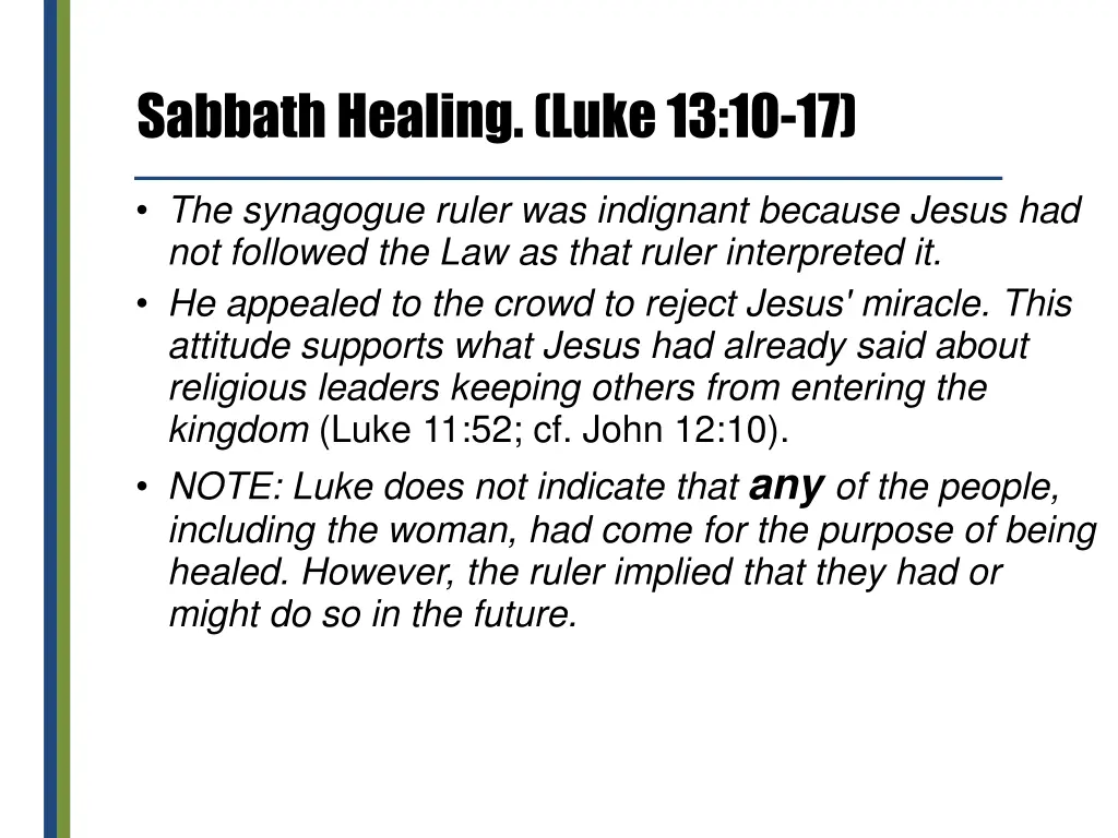 sabbath healing luke 13 10 17 4