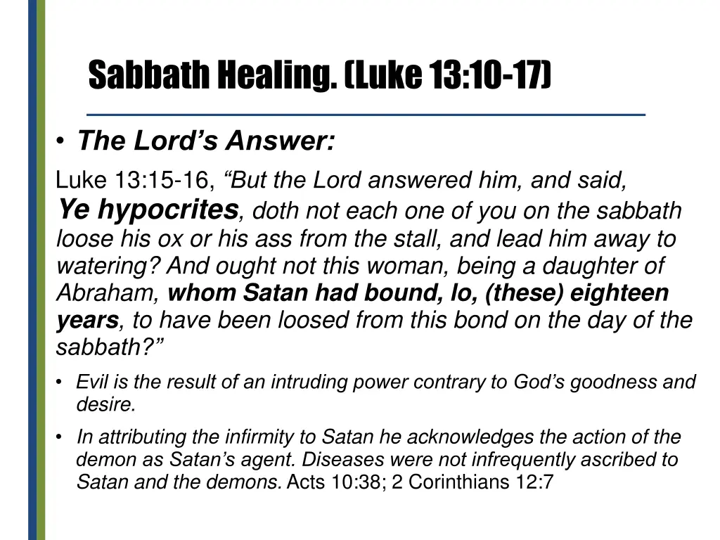 sabbath healing luke 13 10 17 7