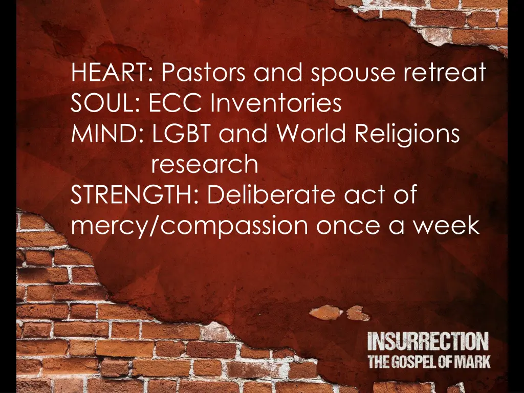 heart pastors and spouse retreat soul