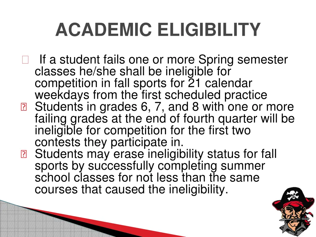academic eligibility 1
