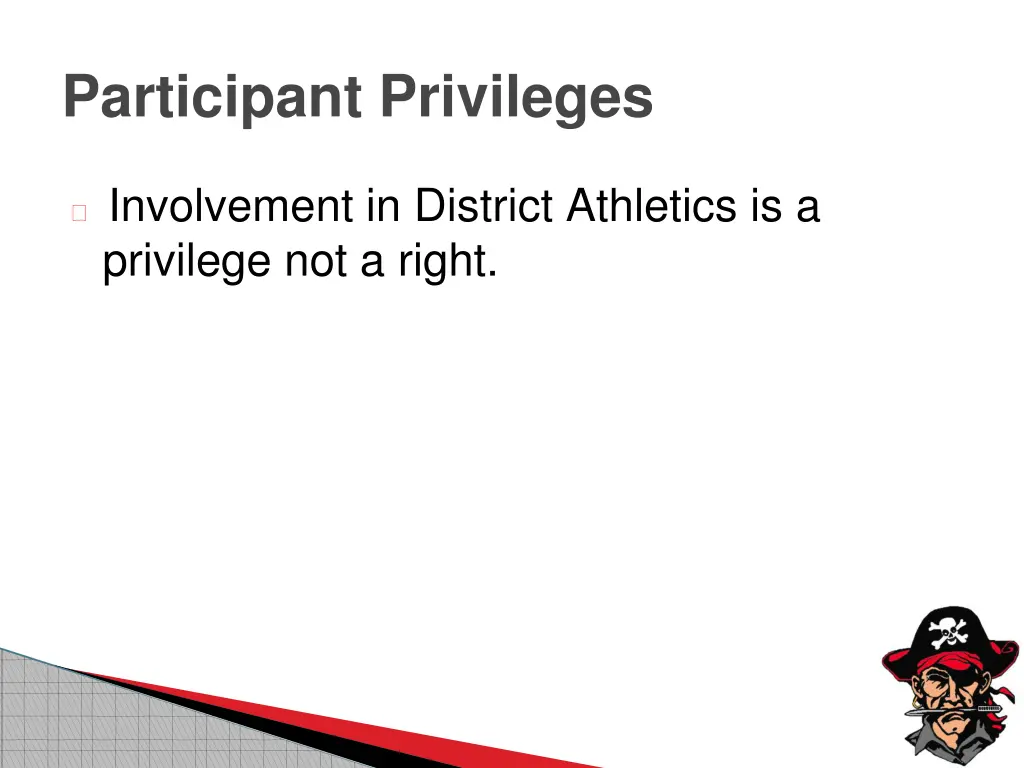 participant privileges
