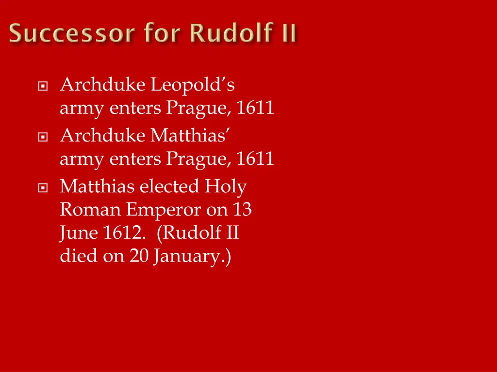 archduke leopold s army enters prague 1611
