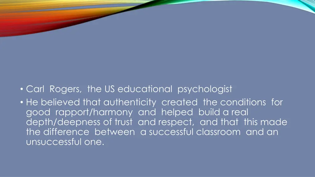 carl rogers the us educational psychologist