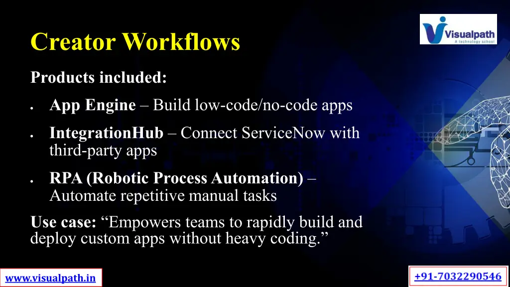 creator workflows