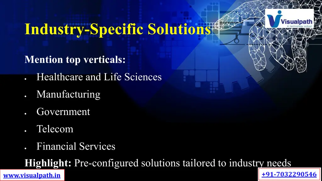 industry specific solutions
