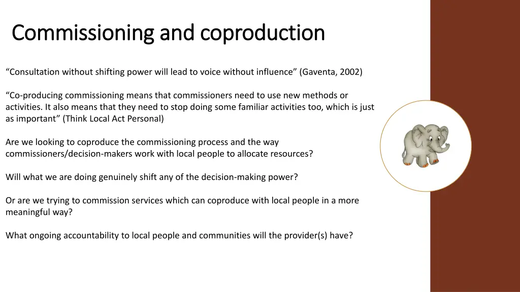 commissioning and coproduction commissioning 1