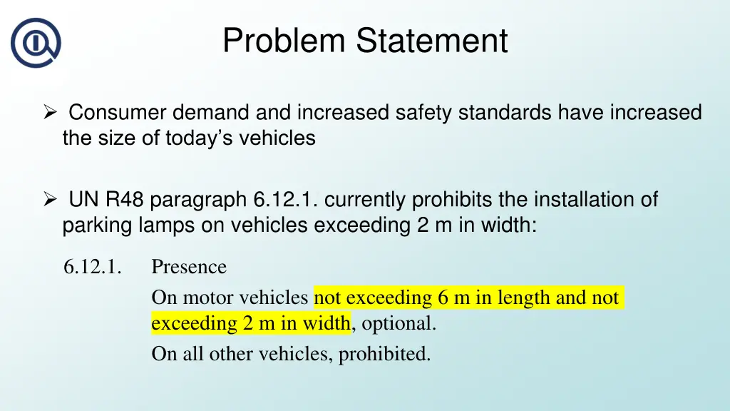 problem statement
