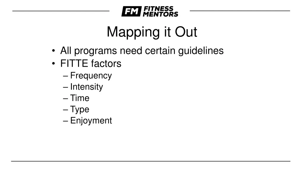 mapping it out