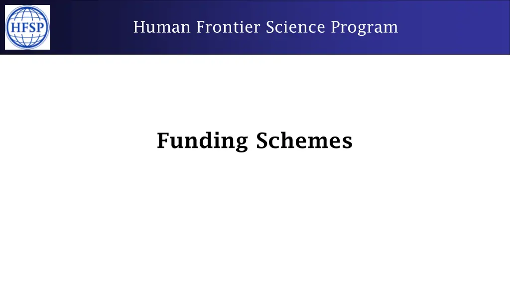 human frontier science program 3