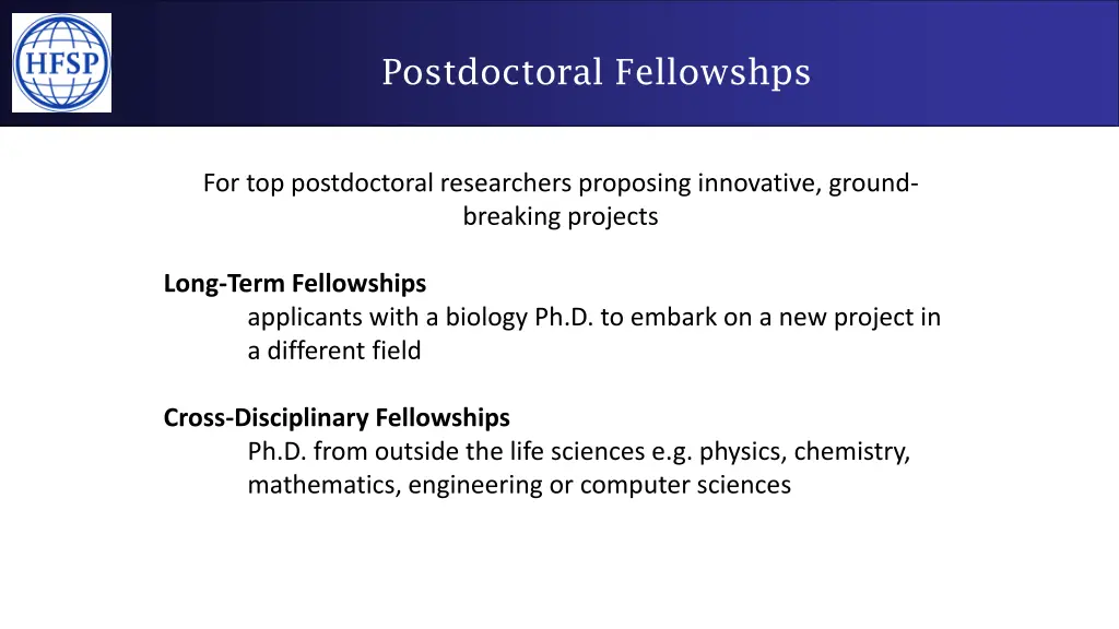 postdoctoral fellowshps