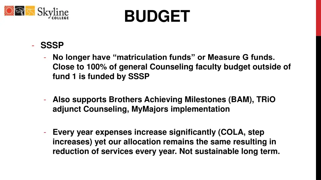 budget 1